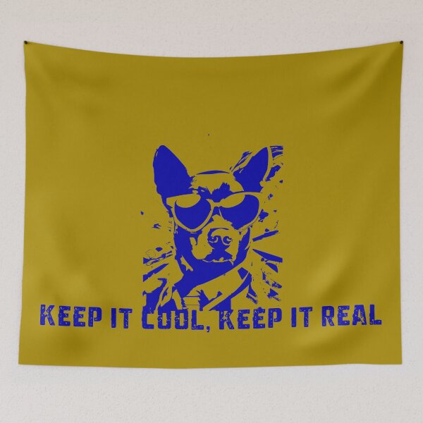 Item preview, Keep it Cool, Keep it Real Tee #6 designed and sold by purrfect pattern.