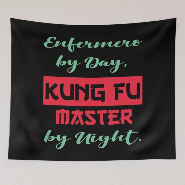 Item preview, Kung Fu Master & Nurse | Dual Life | T-Shirt Design | designed and sold by TheInkyOwl-TIO.