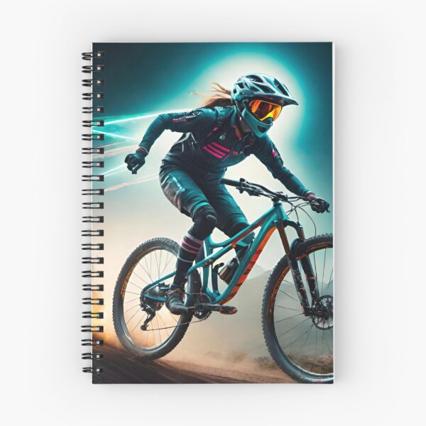 Item preview, High-Tech Mountain Biking Adventure designed and sold by GrizzlyCollective.
