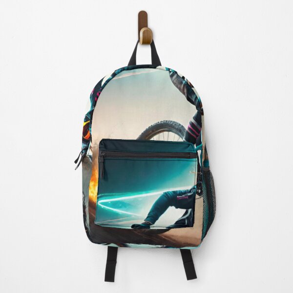 Item preview, High-Tech Mountain Biking Adventure designed and sold by GrizzlyCollective.
