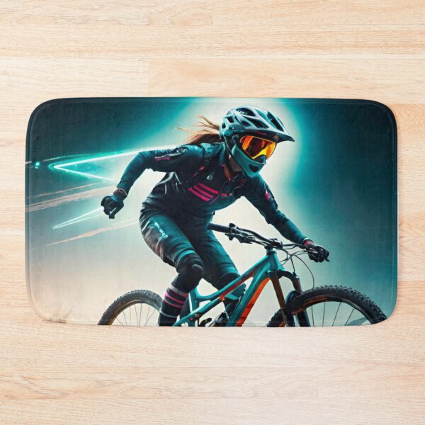 Item preview, High-Tech Mountain Biking Adventure designed and sold by GrizzlyCollective.