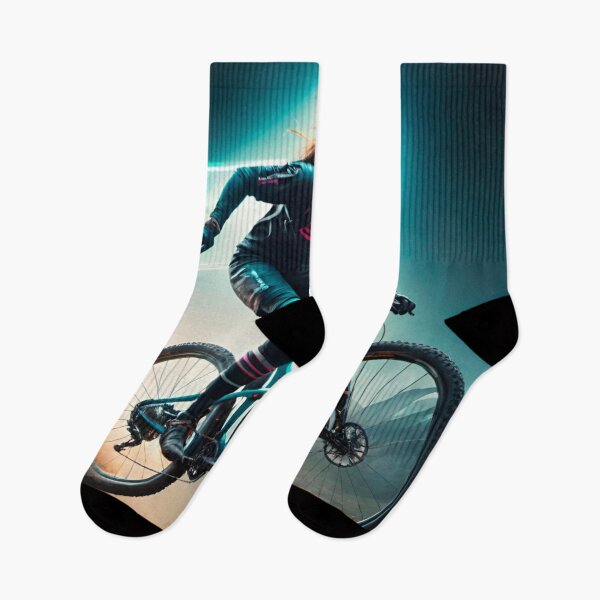 Item preview, High-Tech Mountain Biking Adventure designed and sold by GrizzlyCollective.