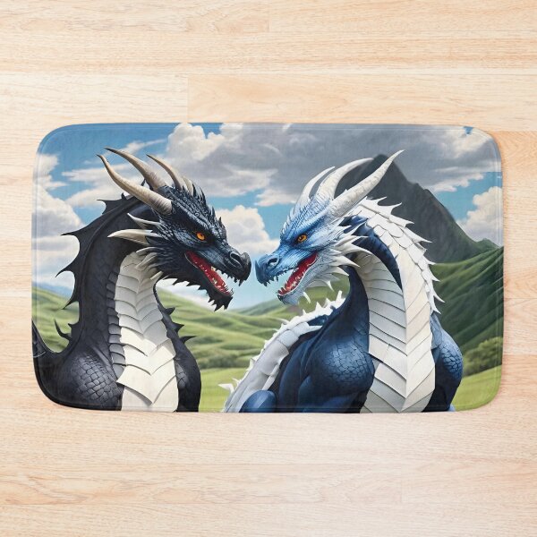 Item preview, Dueling Dragons in the Grasslands designed and sold by BougieSouthern.