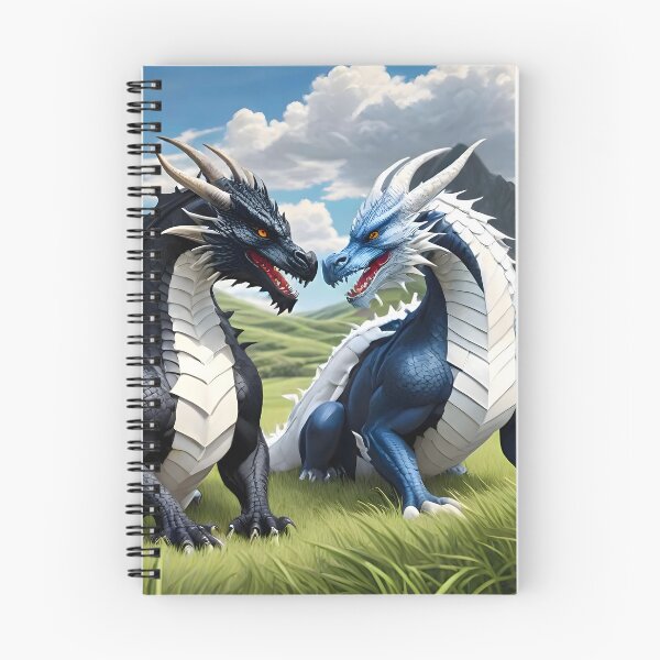 Item preview, Dueling Dragons in the Grasslands designed and sold by BougieSouthern.
