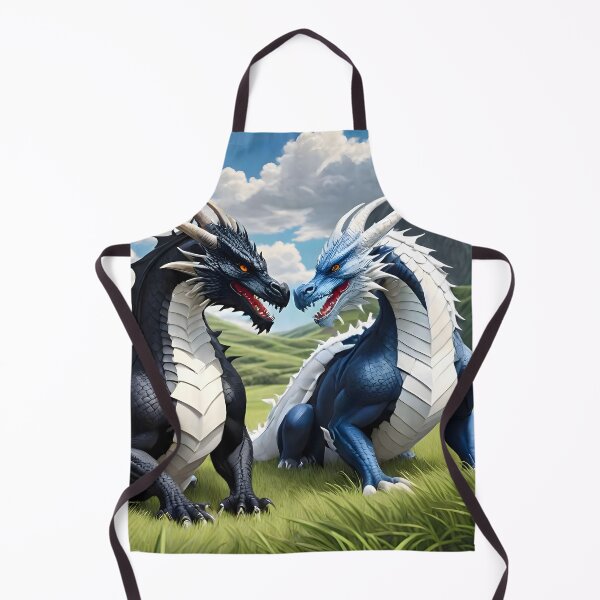 Item preview, Dueling Dragons in the Grasslands designed and sold by BougieSouthern.