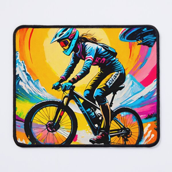 Item preview, Eerie Encounter: Female Biker and UFO designed and sold by GrizzlyCollective.