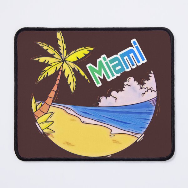 Item preview, Miami is the best place to visit and enjoy it. designed and sold by painting23.