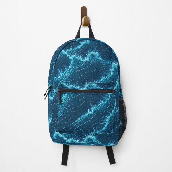 Item preview, Glowing Sea Waves designed and sold by Daniel Haddad.
