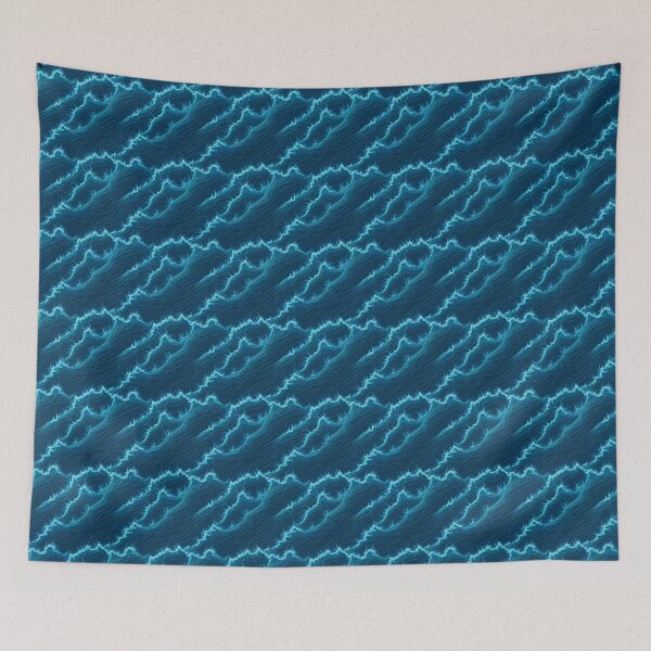 Item preview, Bioluminescent Ocean Flow designed and sold by Daniel Haddad.