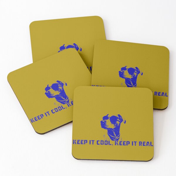 Item preview, Keep it Cool, Keep it Real Tee #4 designed and sold by purrfect pattern.