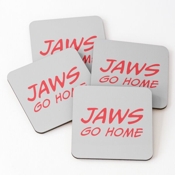 Item preview, Jaws Go Home: Martha's Vineyard Sign designed and sold by bustingthebox.