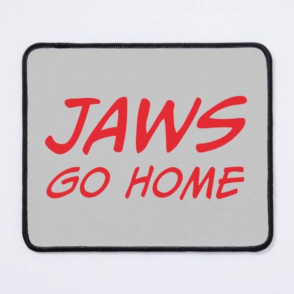 Item preview, Jaws Go Home: Martha's Vineyard Sign designed and sold by bustingthebox.