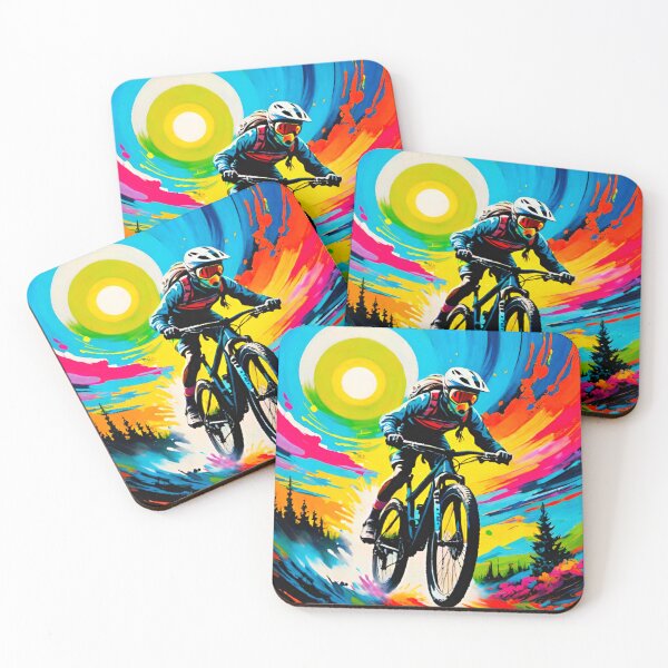 Item preview, High-Speed MTB Shred in the Woods designed and sold by GrizzlyCollective.