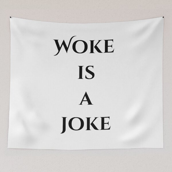 Item preview, Woke is a Joke designed and sold by CapriCreatives.