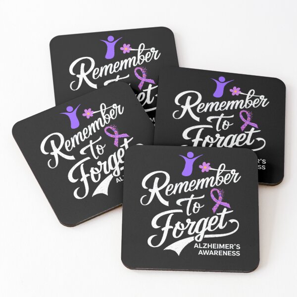 Item preview, I Remember to Forget - Alzheimer's Awareness designed and sold by BunBuntheDog-.