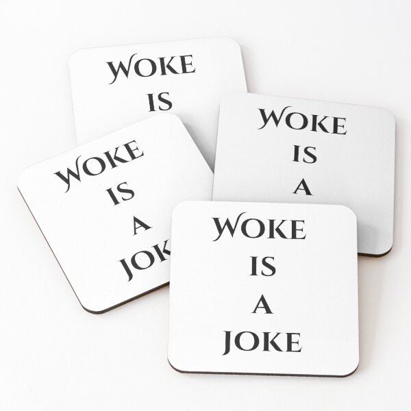 Item preview, Woke is a Joke designed and sold by CapriCreatives.