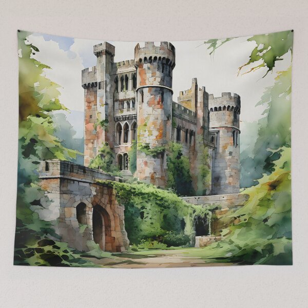 Item preview, Blarney Castle: Watercolor Majesty in Ireland designed and sold by LSVart.