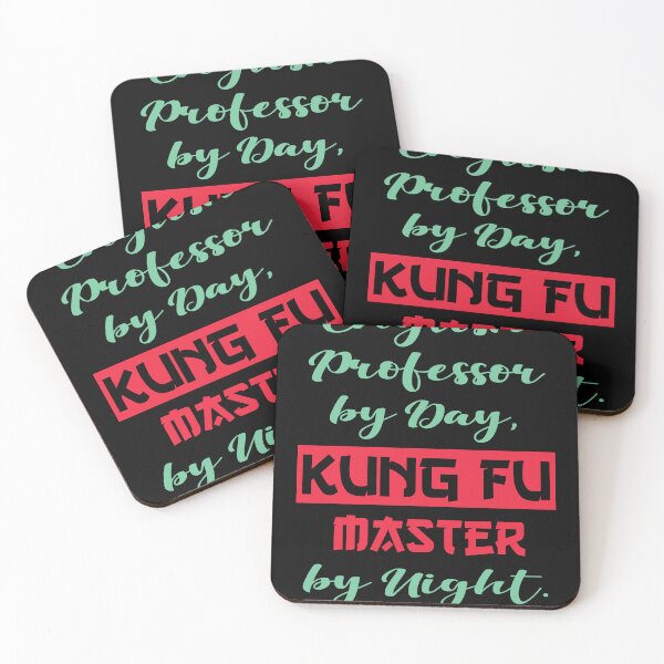 Item preview, Kung Fu Master & English Professor | Dual Life | T-Shirt Design | designed and sold by TheInkyOwl-TIO.