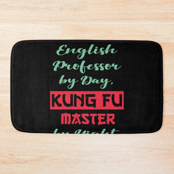 Item preview, Kung Fu Master & English Professor | Dual Life | T-Shirt Design | designed and sold by TheInkyOwl-TIO.