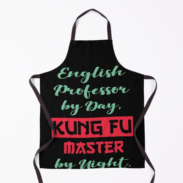 Item preview, Kung Fu Master & English Professor | Dual Life | T-Shirt Design | designed and sold by TheInkyOwl-TIO.