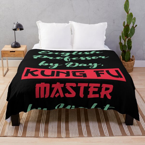 Item preview, Kung Fu Master & English Professor | Dual Life | T-Shirt Design | designed and sold by TheInkyOwl-TIO.