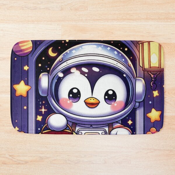 Item preview, Galactic Trick-or-Treat: Penguin’s Cosmic Halloween Quest designed and sold by jglobal360.