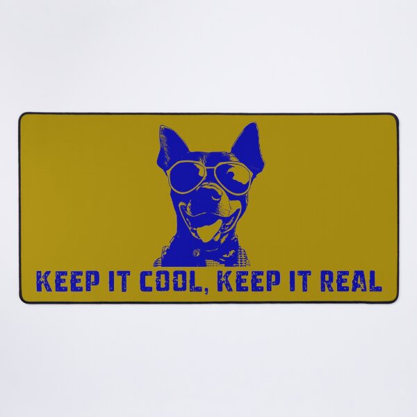 Item preview, Keep it Cool, Keep it Real Tee #1 designed and sold by purrfect pattern.