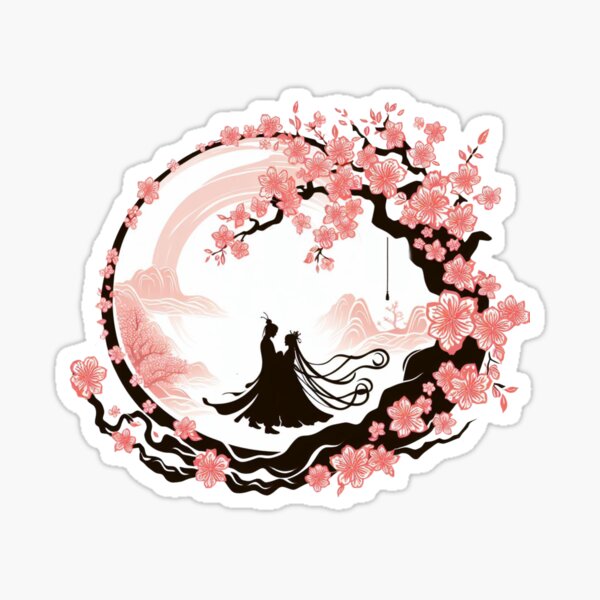 Eternal Love: Ten Miles of Peach Blossoms Sticker