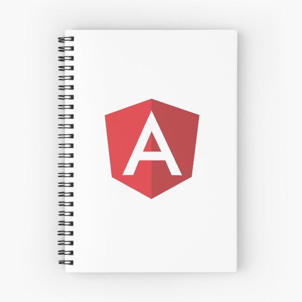 Item preview, Angular Angular.js Borderless Logo Hoodie designed and sold by Rainwater Merch.
