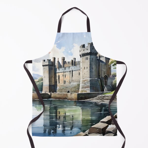 Item preview, Caernarfon Castle: Watercolor Majesty in Wales designed and sold by LSVart.