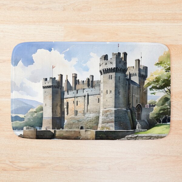 Item preview, Caernarfon Castle: Watercolor Majesty in Wales designed and sold by LSVart.