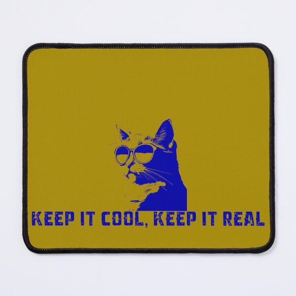 Item preview, Keep it Cool, Keep it Real Tee #7 designed and sold by purrfect pattern.