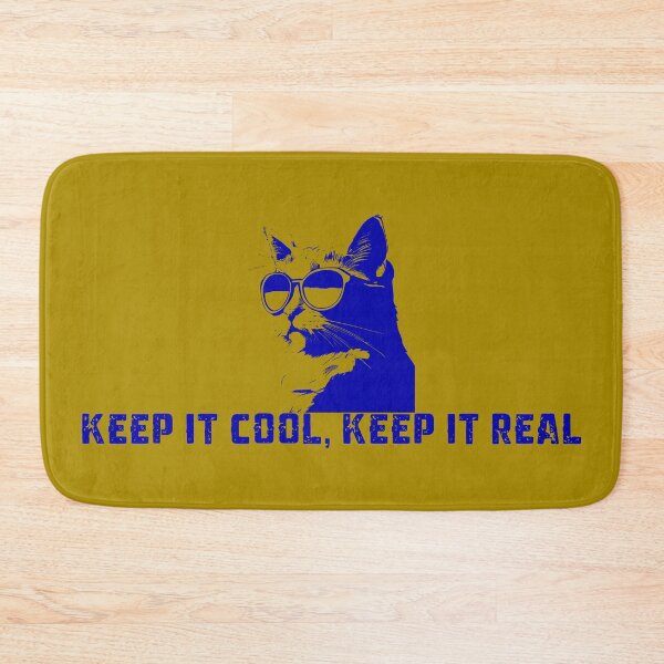 Item preview, Keep it Cool, Keep it Real Tee #7 designed and sold by purrfect pattern.