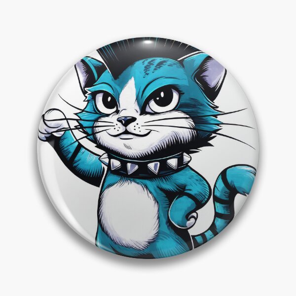 Item preview, Punk Rock Cat designed and sold by necakaranfil.