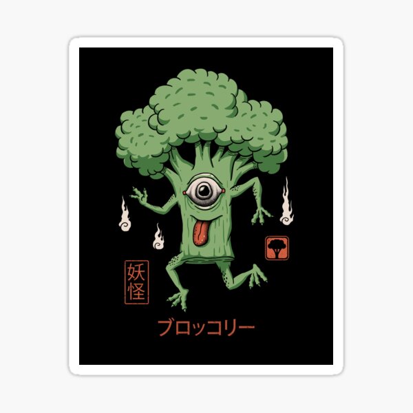 Item preview, Yokai Broccoli designed and sold by vincenttrinidad.
