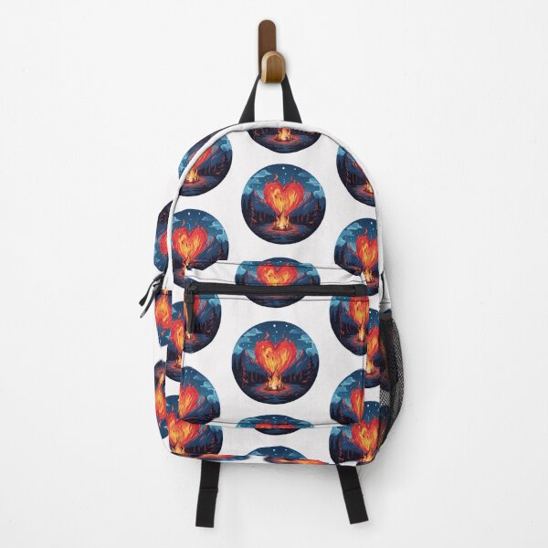 Item preview, Camp Fire Heart designed and sold by Planetporridge.
