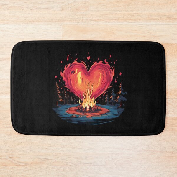 Item preview, Fire Heart designed and sold by Planetporridge.