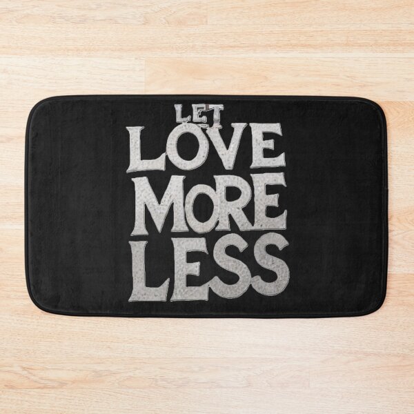 Item preview, Inspirational Quote: Let Love More Less - Motivational Wall Art designed and sold by merve02shop.