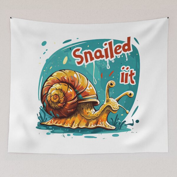 Item preview, Snailed It with a Charming Snail designed and sold by kjon88.