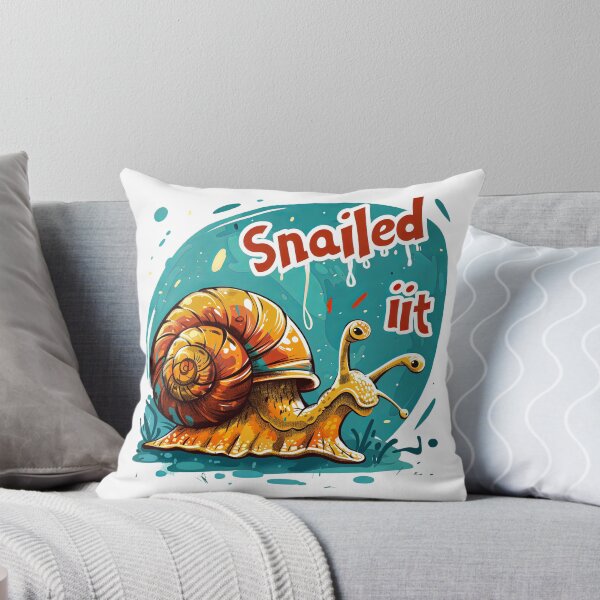 Item preview, Snailed It with a Charming Snail designed and sold by kjon88.