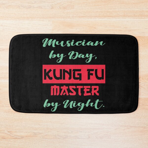 Item preview, Kung Fu Master & Musician | Dual Life | T-Shirt Design | designed and sold by TheInkyOwl-TIO.
