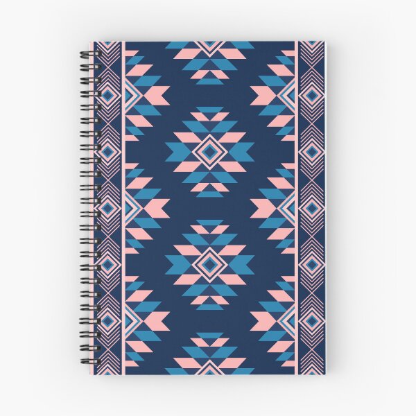 Item preview, Blue Pink Carpet American Native Geometric Art designed and sold by teaw-teaw.