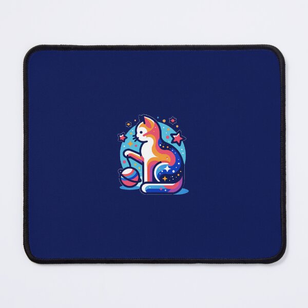 Item preview, Cosmic Cat Playing with Planet designed and sold by DocciaBober.