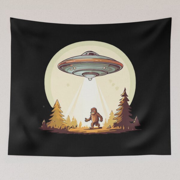 Item preview, Abducting a Bigfoot designed and sold by Planetporridge.