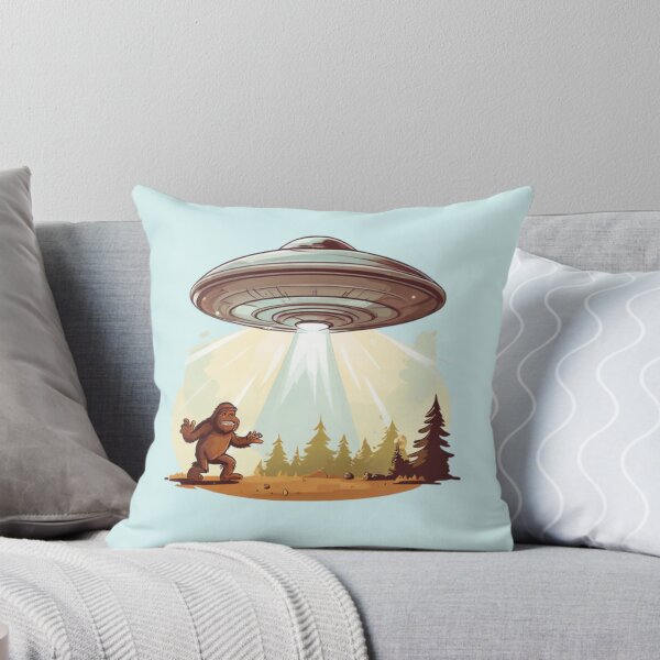 Item preview, UAP abducting a Bigfoot designed and sold by Planetporridge.