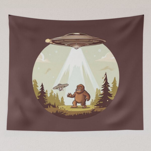 Item preview, UFO Bigfoot designed and sold by Planetporridge.