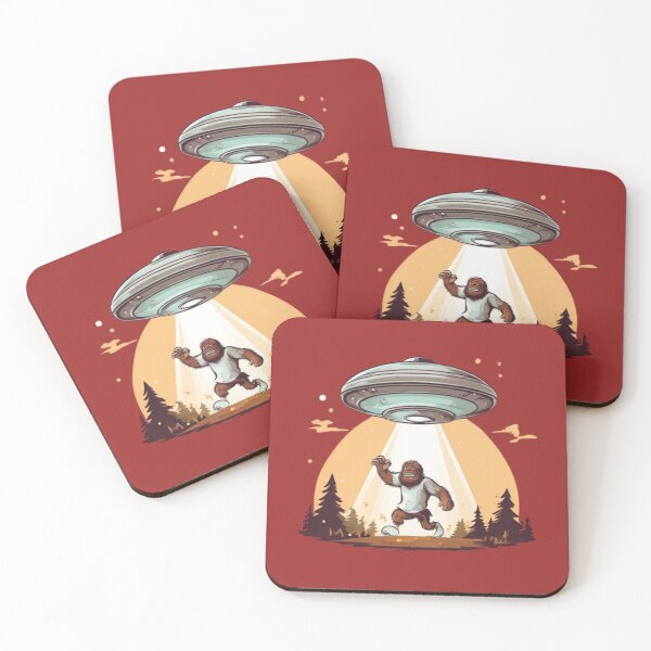 Item preview, Bigfoot Ufo Abduction designed and sold by Planetporridge.