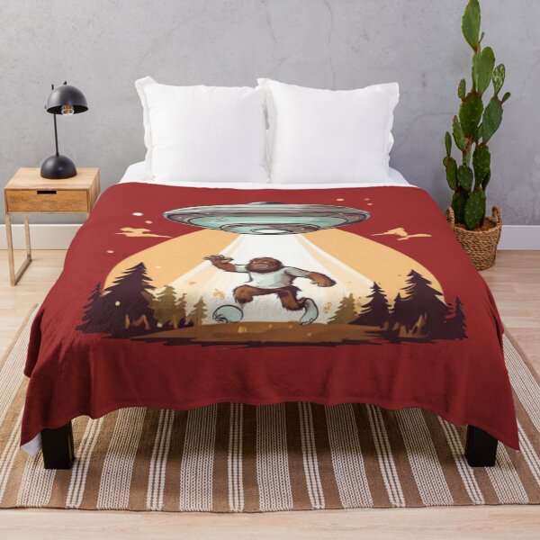 Item preview, Bigfoot Ufo Abduction designed and sold by Planetporridge.