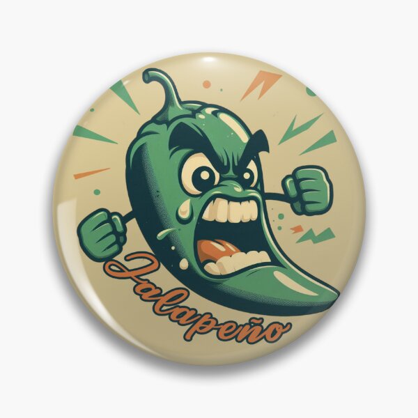 Item preview, Jalapeño (Retro) designed and sold by Bubble-Boris.