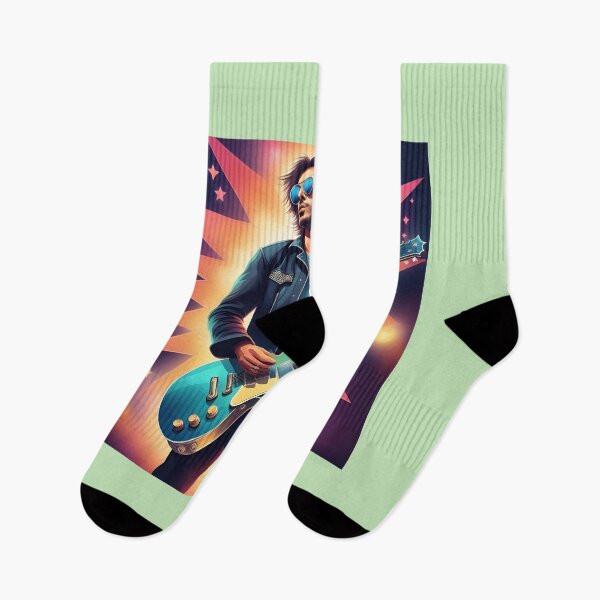 Artikelvorschau, Unisex-Bekleidung - Gitarrist Vektorgrafik individuelles Design entworfen und verkauft von Designer-Haven.